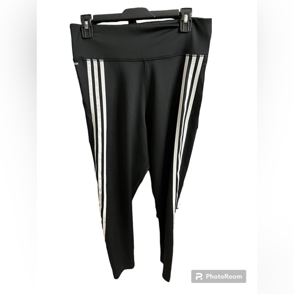 adidas Pants - Adidas women’s size large black Y2K full length performance leggings